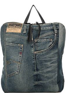 Хлопковый рюкзак с карманами Replay