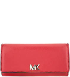 Кожаный кошелек с монограммой бренда Michael Michael Kors