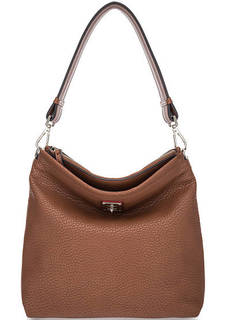 Коричневая сумка со съемной ручкой Fiorelli