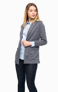 Удлиненный пиджак с накладными карманами Tom Tailor Denim