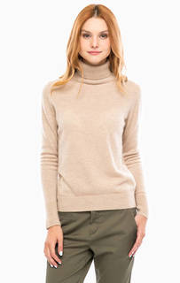 Бежевая водолазка из кашемира United Colors of Benetton