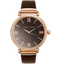 Часы с коричневым циферблатом Anne Klein