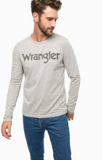 Хлопковая футболка с длинными рукавами Wrangler