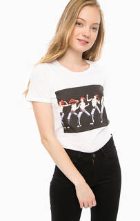 Хлопковая футболка с принтом Wrangler