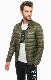 Легкий пуховик с чехлом для хранения EA7