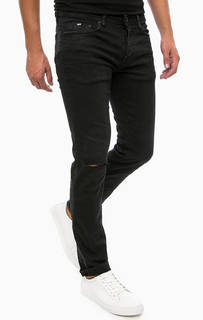 Рваные зауженные джинсы Gas