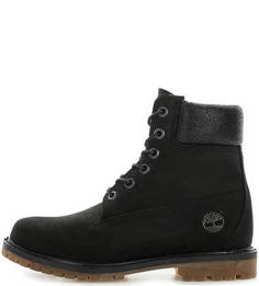 Высокие демисезонные ботинки из нубука Timberland