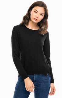 Черный джемпер с круглым вырезом Lee