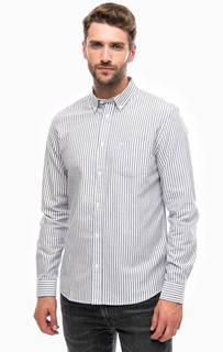 Хлопковая рубашка в полоску с длинными рукавами Wrangler