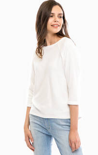 Белый джемпер с длинными рукавами Tom Tailor Denim