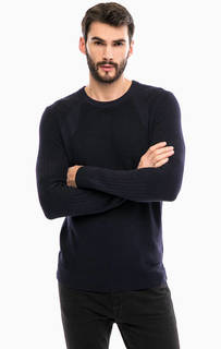 Хлопковый однотонный свитер Calvin Klein Jeans