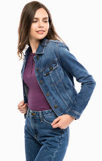 Синяя джинсовая куртка с двумя карманами Lee