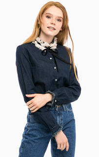 Рубашка из денима со съемной лентой Scotch&Soda