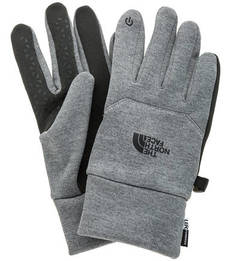 Серые перчатки без подкладки The North Face