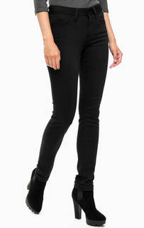 Черные джинсы скинни со стандартной посадкой Mavi