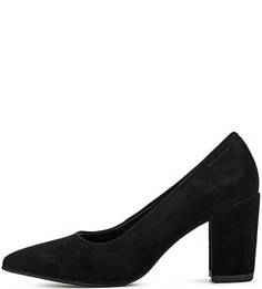 Замшевые туфли на устойчивом каблуке Vagabond