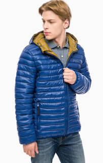 Синяя куртка с капюшоном Pepe Jeans
