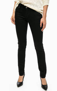 Черные зауженные джинсы со стандартной посадкой Mustang