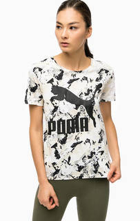 Разноцветная футболка с короткими рукавами Puma