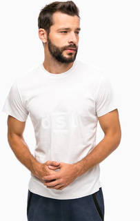 Белая футболка с короткими рукавами Diesel