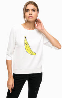 Хлопковый свитшот с рукавами три четверти Diesel