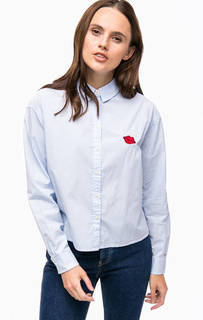 Рубашка свободного кроя в полоску Hilfiger Denim