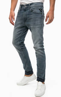 Зауженные джинсы с заломами Replay