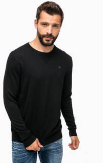 Черный джемпер с круглым вырезом G Star RAW