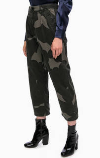 Хлопковые брюки кюлоты G Star RAW