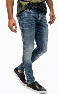 Зауженные джинсы с заломами G Star RAW