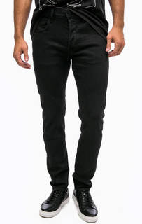 Зауженные черные джинсы на болтах G Star RAW
