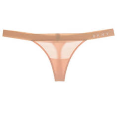 Трусы-стринги кораллового цвета Dkny