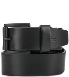 Кожаный ремень с квадратной пряжкой Lee