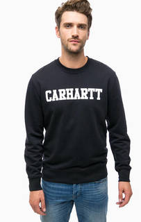 Синий свитшот с принтом Carhartt WIP