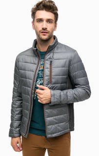 Легкая серая куртка в горошек Tom Tailor