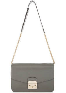 Кожаная сумка с откидным клапаном Furla