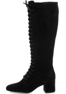 Замшевые сапоги на каблуке Högl