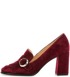 Замшевые туфли на устойчивом каблуке Högl