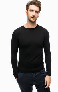 Тонкий трикотажный джемпер с круглым вырезом United Colors of Benetton