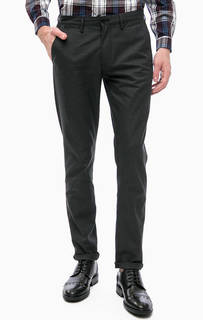 Серые хлопковые брюки с карманами Fred Perry