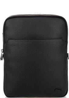 Маленькая черная сумка через плечо Lacoste