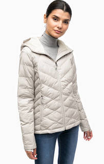 Серая куртка с капюшоном Columbia