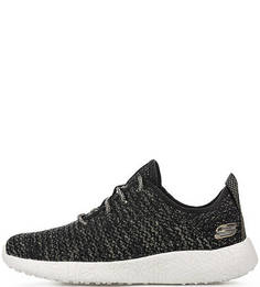 Черные текстильные кроссовки Skechers
