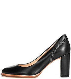 Кожаные туфли с круглым носом Clarks