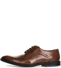 Классические кожаные туфли дерби Clarks