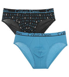 Комплект из двух хлопковых трусов-брифов Calvin Klein