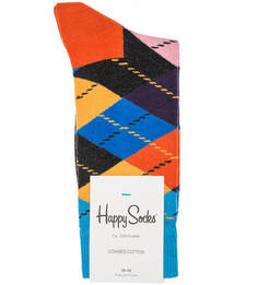 Разноцветные носки в клетку Happy Socks