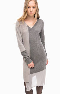 Трикотажное платье асимметричного кроя Diesel