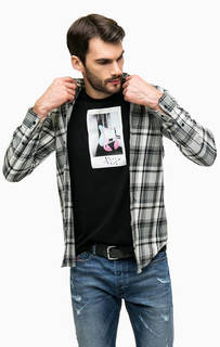 Приталенная рубашка в клетку Diesel