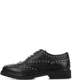 Кожаные полуботинки с металлической отделкой Aldo